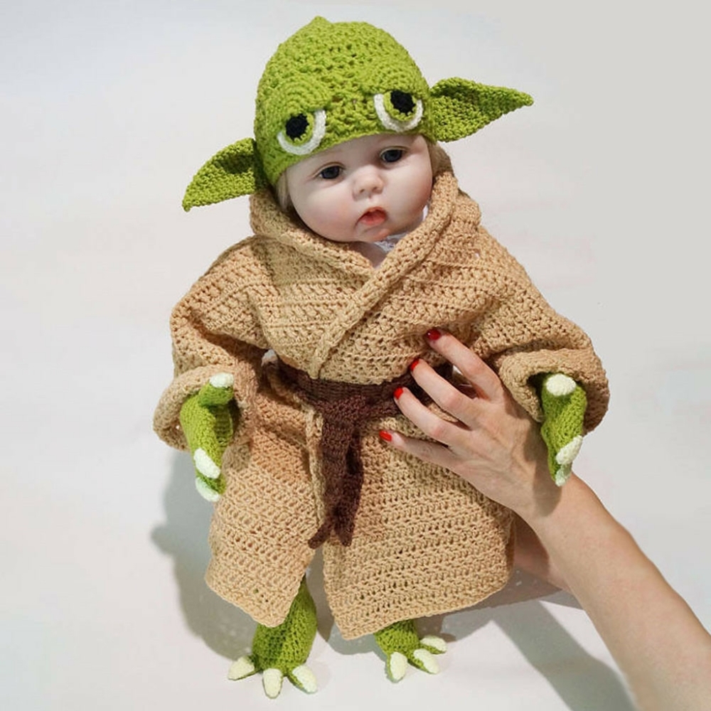 Baby yoda prop dress